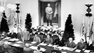 Sitzung einer Delegation des Internationalen Olympischen Komitees (IOC), Garmisch-Partenkirchen (1935) | Bild: picture-alliance/dpa