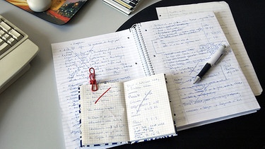Schreibtisch der Schrifstellerin Petra Morsbach | Bild: S.M./Süddeutsche Zeitung Photo