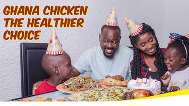 Werbekampagne für Hähnchen aus Ghana | Bild: eatghanachicken.com