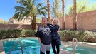 Kim und Gregg Hurwitz aus Los Angeles, leben jetzt in ihrem Haus in einem Vorort von Las Vegas. | Bild: BR/Katharina Wilhelm 