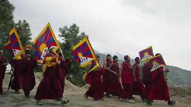 Tibeter im Exil in Dharamshala | Bild: picture alliance / AP Photo