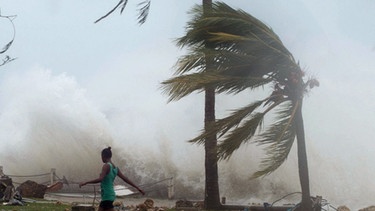 Zyklon fegt über Vanuatu | Bild: picture-alliance/dpa