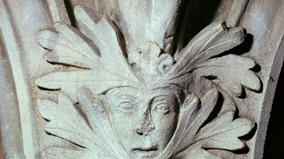 Grüner Mann, 12.Jahrhundert (Ausschnitt)  | Bild: picture alliance_Heritage_Images_CM Dixon