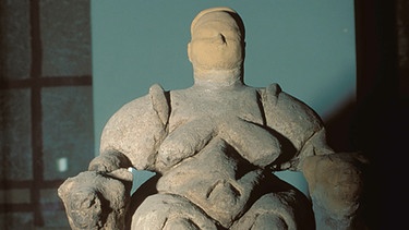 Statuette einer Göttin, neolithisch, Anatolien (Detail) | Bild: picture-alliance_akg-images_Rainer Hackenberg