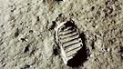 Fußabdruck Mond | Bild: BR Bild
