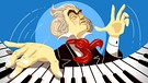 Grafik für Hörspiel "Roll over Beethoven" | Bild: SRF