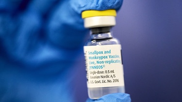 Affenpocken-Impfstoff, aufgenommen am 19. September 2022. | Bild: picture-alliance/dpa