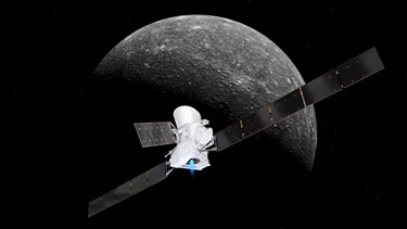 BepiColombo auf der Reise zum Merkur | Bild: picture-alliance/dpa