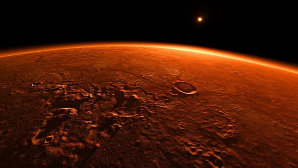 Der Mars | Bild: picture-alliance/dpa