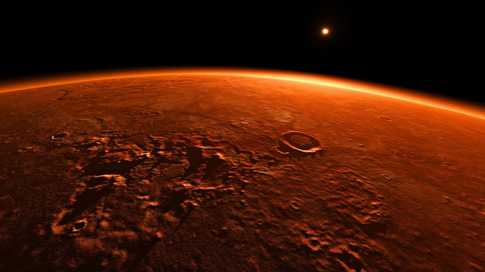Der Mars | Bild: picture-alliance/dpa