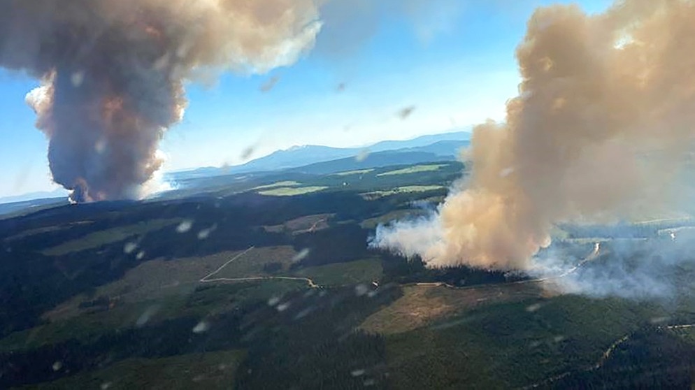 Brände breiten sich aus in British Columbia, Kanada | Bild: picture-alliance/dpa