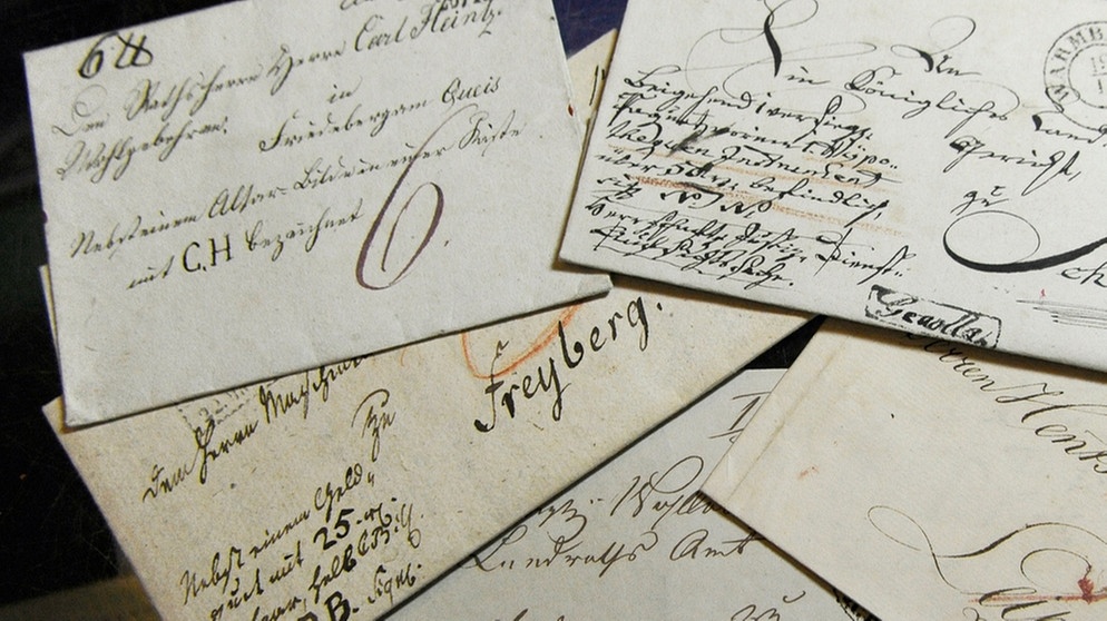 Historischer Brief aus einer Sammlung in London | Bild: picture-alliance/dpa