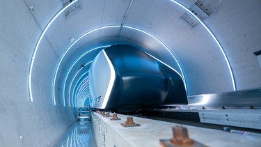 Die Hyperloop-Teststrecke der Technischen Universität München (TUM).
| Bild: picture-alliance/dpa