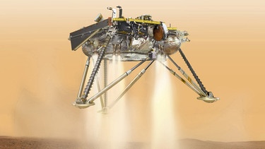 NASA-Lander InSight  | Bild: dpa-Bildfunk
