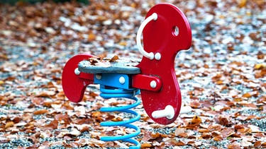 Symbolbild für Kinderlosigkeit: leeres Spielgerät | Bild: picture-alliance/dpa
