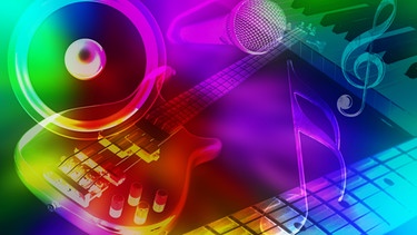 Musik-Symbole | Bild: colourbox.com