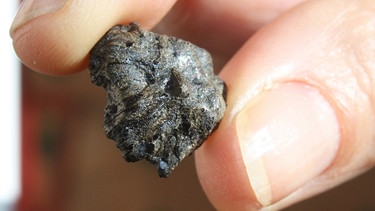 Ein Pallasit aus der Meteoritensammlung der Universität Halle | Bild: picture-alliance/dpa