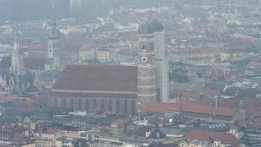 Luftaufnahme der münchner Innenstadt | Bild: picture-alliance/dpa