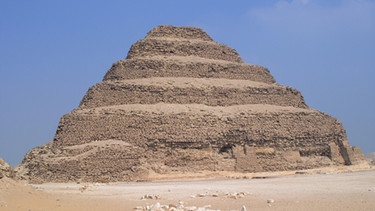 Stufenpyramide in Sakkara, Ägypten | Bild: picture-alliance/dpa