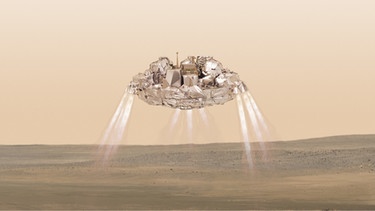 Landung des Moduls Schiaparelli auf dem Mars | Bild: picture-alliance/dpa