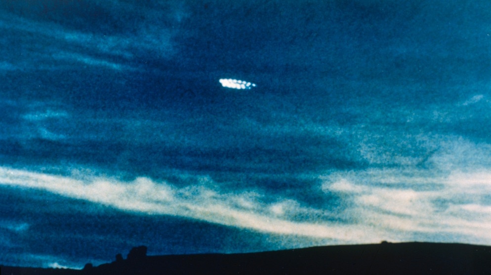 Angebliche Ufo-Sichtung 1979 in Neuseeland | Bild: picture-alliance/dpa
