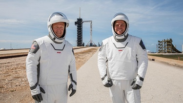 Vor dem Start der SpaceX | Bild: BR