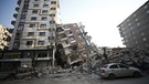 Beschädigte Gebäude im Erdbebengebiet Hatay, Türkei / 14.02.2023
| Bild: picture-alliance/dpa