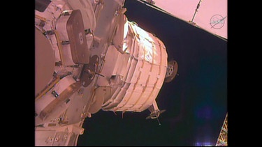 ISS-Weltraumzelt | Bild: dpa-Bildfunk