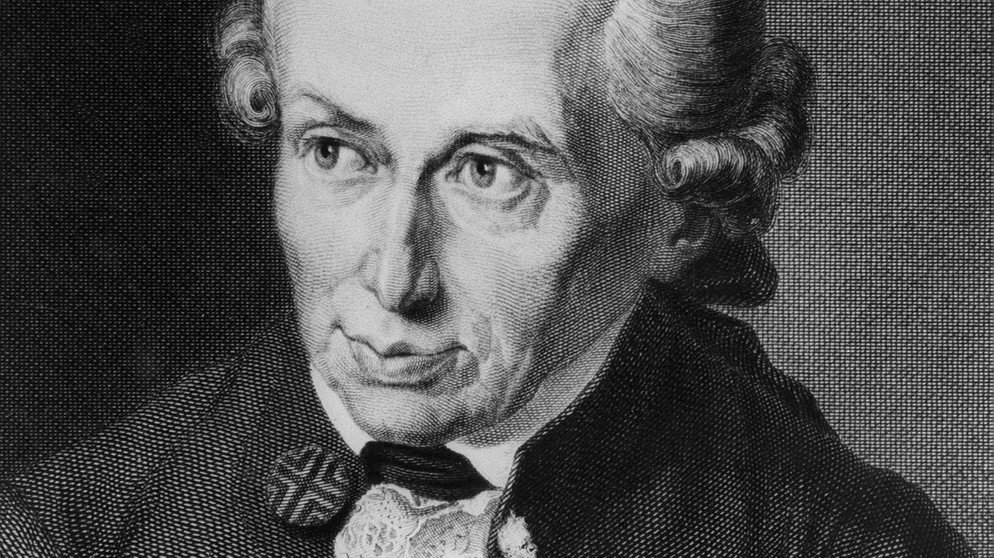 Der Königsberger Philosoph Immanuel Kant | Bild: picture-alliance/dpa