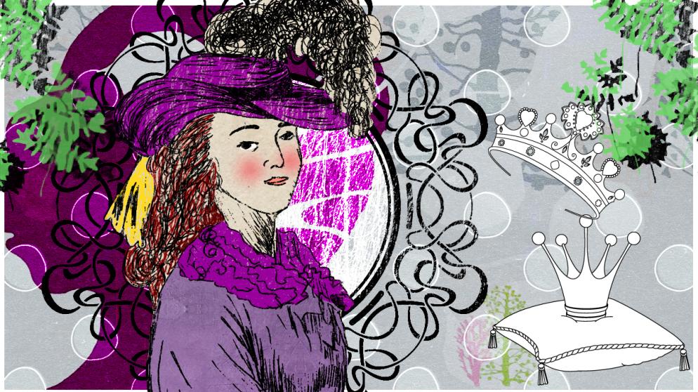 Illustration Kalenderblatt: Madame du Barry wird geboren | Bild: BR/ Angela Smets