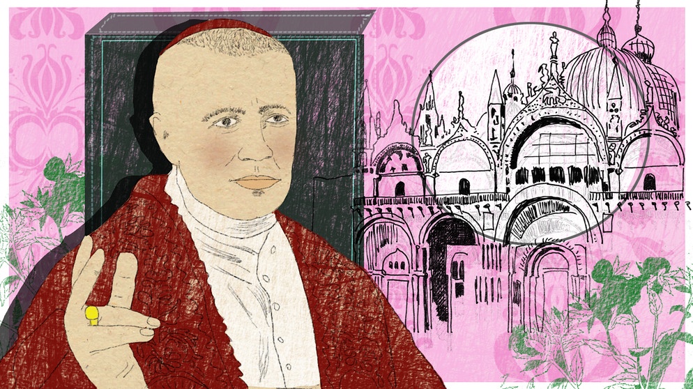 Illustration Kalenderblatt: Pius X bekämpft "Modernisten" | Bild: BR/Angela Smets