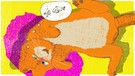 Illustration Kalenderblatt: Der erste Garfield Comic erscheint | Bild: BR/Angela Smets