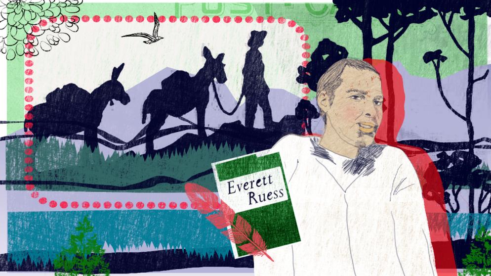 Illustration Kalenderblatt: Everett Ruess verschwindet, Poet der Canyons | Bild: BR/ Angela Smets