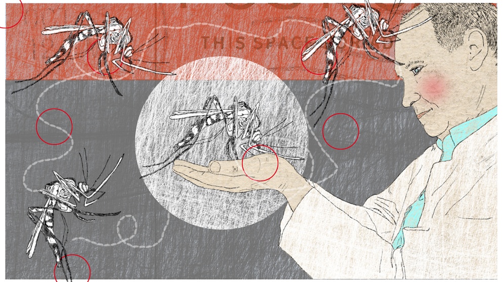 Illustration Kalenderblatt: Charles Laveran entdeckt den Malariaerreger  | Bild: BR/ Angela Smets