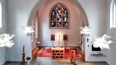 Alt-Katholische Kirche St. Willibrord München (Innenraum, Detail) | Bild: Wikimedia Commons
