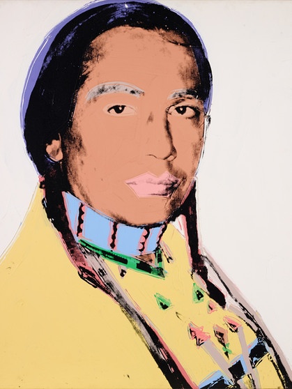 Andy Warhol: The American Indian, 1976  | Bild: Tehran Museum of Contemporary Art