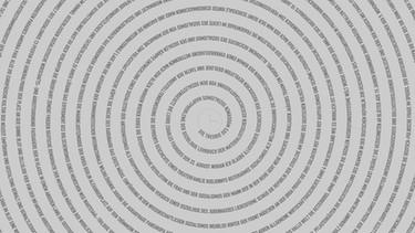 Die schematische Visualisierung der Spirale = Siegerentwurf Arnold Dreyblatt im Wettbewerb für ein Mahnmal zur Bücherverbrennung am Münchner Königsplatz | Bild: Arnold Dreyblatt