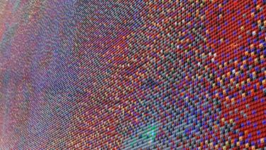Water Lilies #1, 2022, by Ai Weiwei. Lego bricks  | Bild: picture alliance / Photoshot