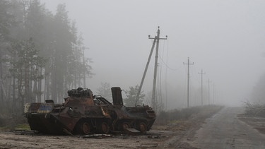 Ukraine-Krieg - Jampil | Bild: dpa-Bildfunk/Andriy Andriyenko