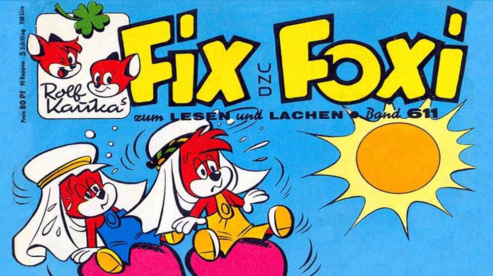 Das Titelbild eines Fix und Foxi Comic-Heftes aus dem Jahre 1967 | Bild: picture-alliance/dpa / Deutsche Nationalbibliothek