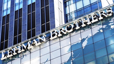 Hauptquartier der Lehman Brothers in New York City (Juni 2008) | Bild: picture-alliance/dpa/epa-Bildfunk/Justin Lane