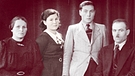 Maria Seidenberger (2.v.l.) mit ihrer Familie (1941) | Bild: Privatarchiv von Maria Seidenberger; Peter Riester