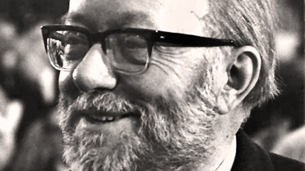 Schwarzweißbild eines alten Mannes mit Brille und Bart | Bild: picture alliance/dpa