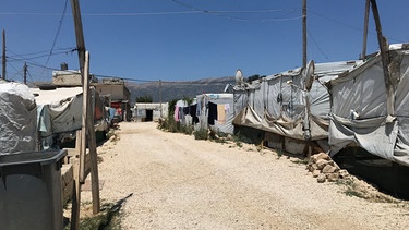Flüchtlingscamp im Libanon | Bild: BR/ Doris Bimmer