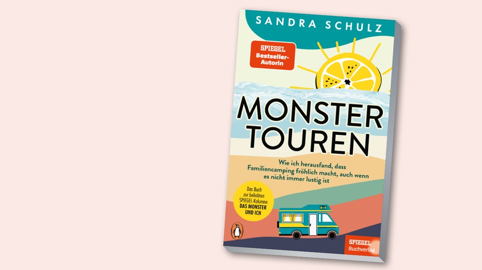 Buchcover "Monstertouren" Sandra Schulz | Bild: Penguin Verlag, Montage: BR