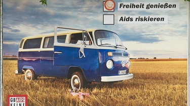 Aids-Kampagne | Bild: picture-alliance/dpa