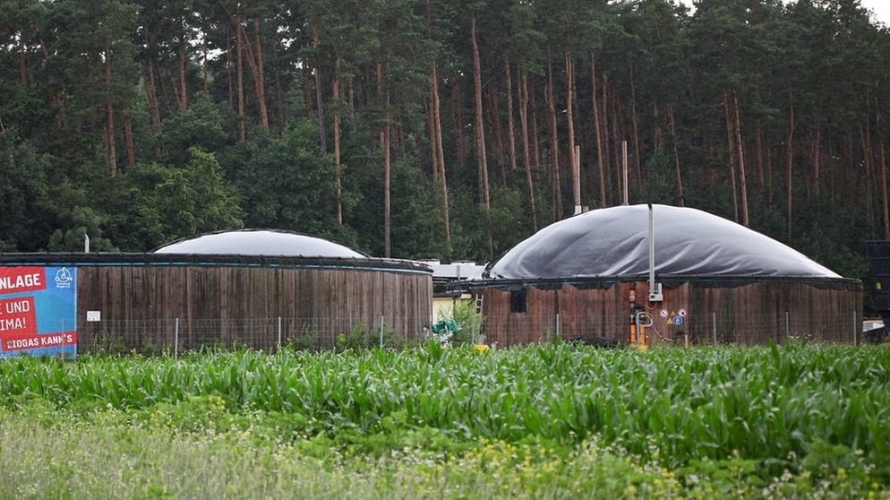 Eine Biogas-Anlage (Symbolbild) | Bild: picture-alliance/dpa