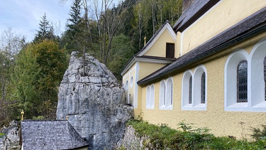 Wallfahrtskirche Maria Klobenstein am Schmugglerweg bei Kössen in Tirol | Bild: BR / Klaus Schneider