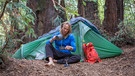 Camp im Wald - Die Zeltplätze für Hiker und Biker liegen auch in Oregon meist idyllisch und geschützt. | Bild: BR/Dirk Rohrbach
