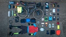 Meine Ausrüstung - Ein Gravelbike aus Karbon mit Elektronikschaltung, Camping Gear, Kocher und Kleidung ... | Bild: Dirk Rohrbach